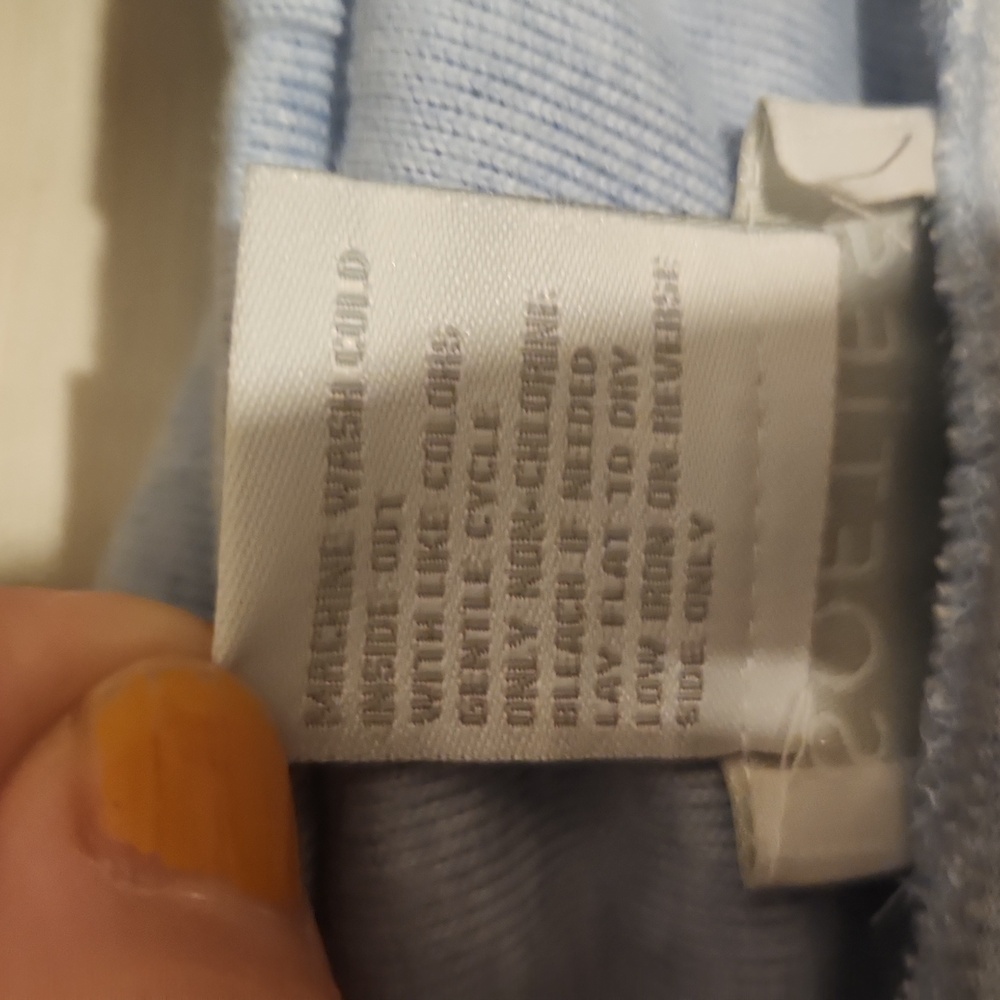 Softies 36" cowl neck dream lounger sky blue size L/XL - Picture 12 of 12